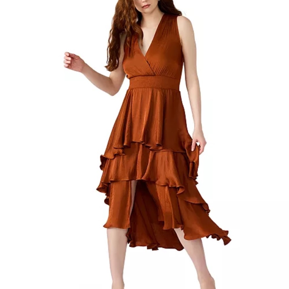 Steve Madden Rust Midi Dress